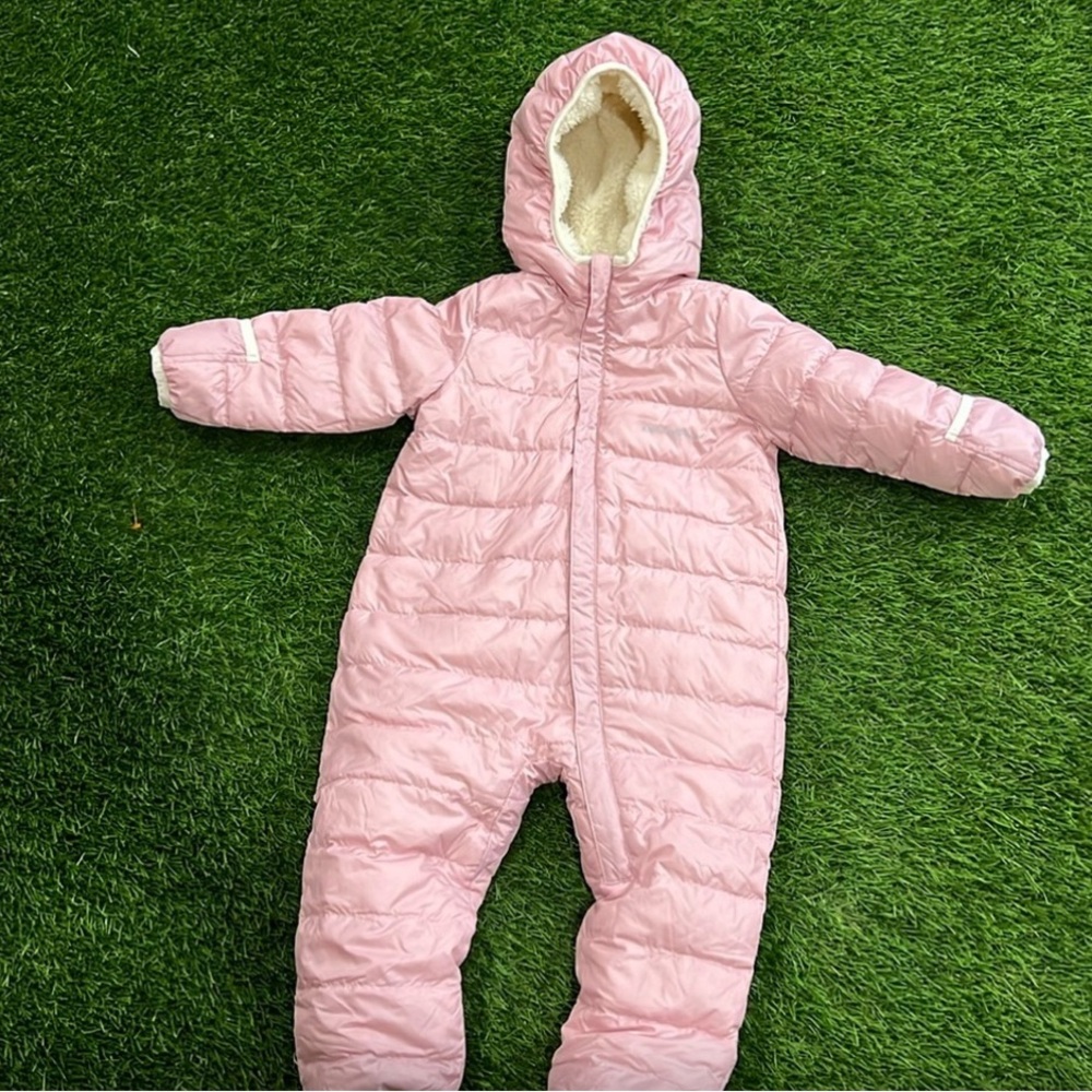 Eddie Bauer Pink Kids Puffer Snowsuit